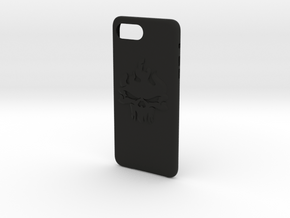 cases iphone 7 plus ghost rider theme in Black Premium Versatile Plastic