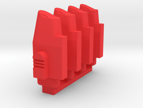 WE Tech G17  GBB Part G64 - Magazin Follower 4x in Red Processed Versatile Plastic