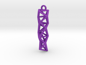 Structure I  in Purple Processed Versatile Plastic