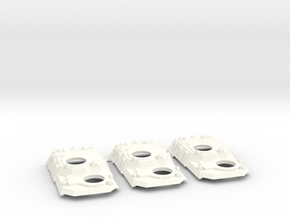 Heavy Transport Conversion - 3 Pack in White Processed Versatile Plastic