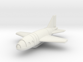(1:144) Junkers/Doepp Rocket Fighter in White Natural Versatile Plastic