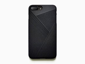 iPhone 7 plus case_Geometric No.2 in Black Natural Versatile Plastic