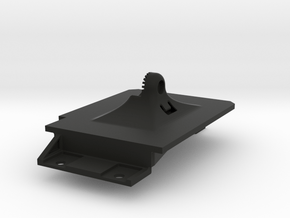 Cherokee XJ Phone Mount Back Plate - w Aux In Hole in Black Natural Versatile Plastic