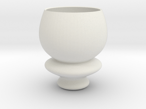 BIG vase in White Premium Versatile Plastic: Large