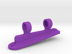 7 degree Pinball Playfield Spirit Level in Purple Processed Versatile Plastic