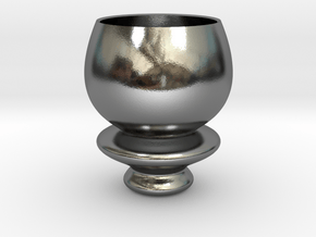 BIG vase in Polished Silver: Large