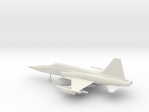 Northrop F-5E Tiger II in White Natural Versatile Plastic: 1:72