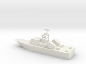 1/285 Scale Dvora Fast Patrol Boat in White Natural Versatile Plastic