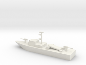1/285 Scale Super Dvora II Fast Patrol Boat in White Natural Versatile Plastic
