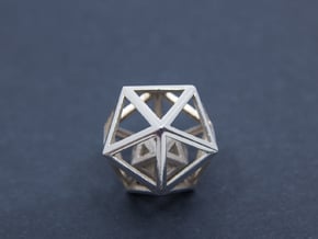 Iso Iso 1 1 Mm in Polished Silver (Interlocking Parts)
