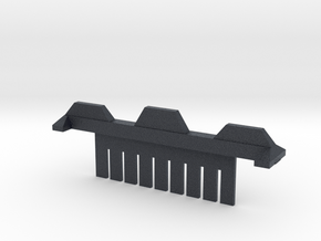 9 Tooth Electrophoresis Comb in Black PA12