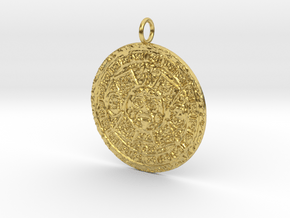Creator Pendant in Polished Brass