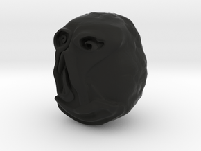 "Hello" Carving Sculpture (Dark Souls) in Black Natural Versatile Plastic: Small