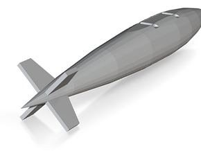 AD5-144scale-inflight-5-torpedo-lt in Tan Fine Detail Plastic