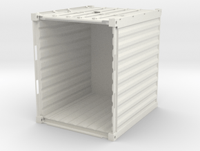 Container 10FT (1pcs) in White Natural Versatile Plastic: 1:100