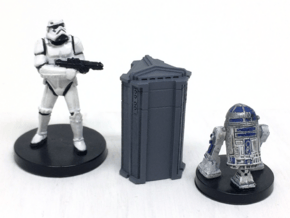 4-Pack of Star Wars Loot Crate Wargaming Terrain in Smooth Fine Detail Plastic