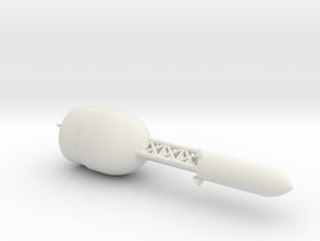 Nose Cone  in White Natural Versatile Plastic