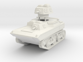 1/87 (HO) SR-II Ro-Go IJA amphibious tank in White Natural Versatile Plastic