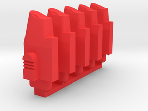 WE Tech G17 GBB Part G64 - Magazin Followers 5x in Red Processed Versatile Plastic