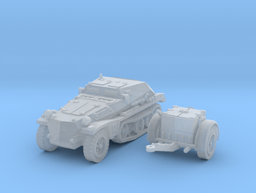 sdkfz 252 scale 1/144 in Smooth Fine Detail Plastic