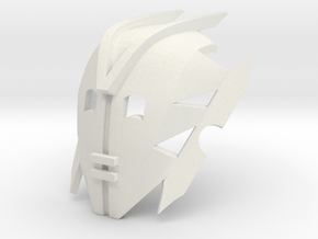 Kanohi Mask of Avidity in White Premium Versatile Plastic