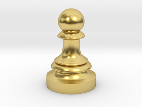Pawn - F[1,0M/1,1C] Classic in Polished Brass