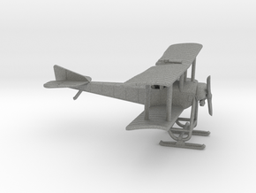 Sikorsky S-16 with skis [flying position] in Gray PA12: 1:144