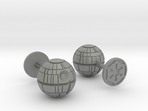 Death Star Cufflinks in Gray PA12