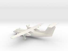 Bombardier Dash 8 Q200 in White Natural Versatile Plastic: 6mm