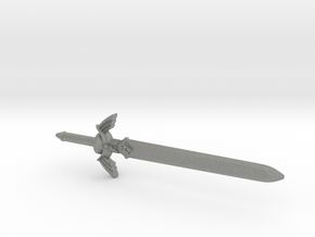 Master Sword, 4mm Grip in Gray PA12