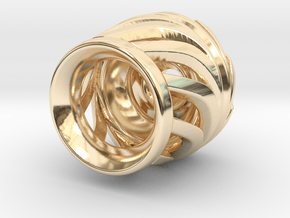 tzb tachyon  in 14k Gold Plated Brass