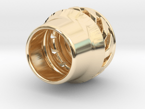 tzb graviton  in 14k Gold Plated Brass