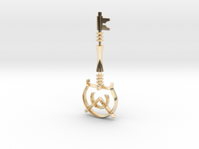 Darkness key in 14K Yellow Gold