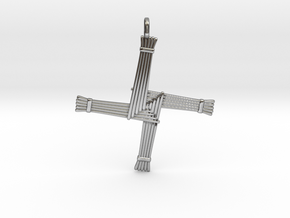 Brigid's cross in Antique Silver: Small