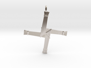 Brigid's cross in Platinum: Small