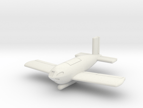 (1:144) Messerschmitt Me P.1103/I in White Natural Versatile Plastic