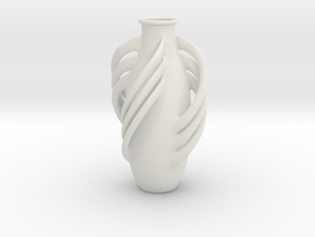 Vase 3532 Redux in White Natural Versatile Plastic