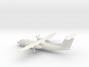 Bombardier Dash 8 Q300 in White Natural Versatile Plastic: 6mm