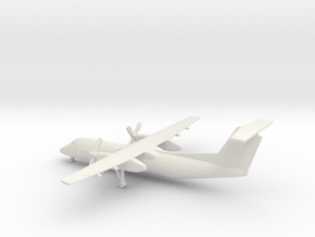 Bombardier Dash 8 Q300 in White Natural Versatile Plastic: 1:350
