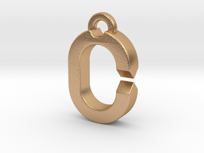 SMALL RING (Quick-Release Key System) in Natural Bronze