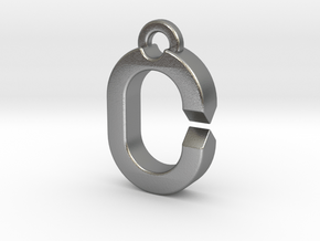 SMALL RING (Quick-Release Key System) in Natural Silver