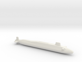 Vanguard-class SSBN, Full Hull, 1/1800 in White Natural Versatile Plastic