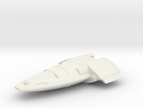 fighter shuttle in White Natural Versatile Plastic
