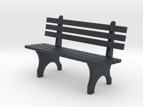 Park Bench N scale in Black PA12