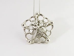 The Starfish in Polished Silver