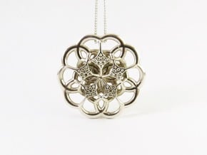 The Flower in Polished Silver