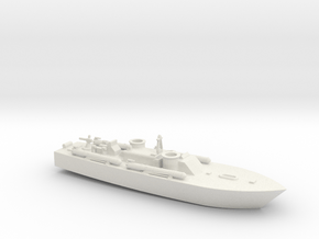 1/144 Scale Elco 80 foot Torpedo Boat in White Natural Versatile Plastic