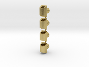 Wire Clips for Korbanth Crossguard 2.0 in Natural Brass
