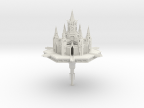 Hexathedral Assault Citidel in White Natural Versatile Plastic