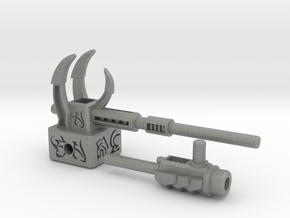Primordial Claw-Hammer & Fossilizer- 5mm Weapons in Gray PA12